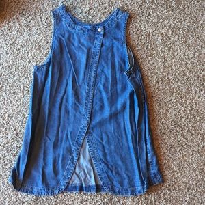 Market & Spruce Denim Top